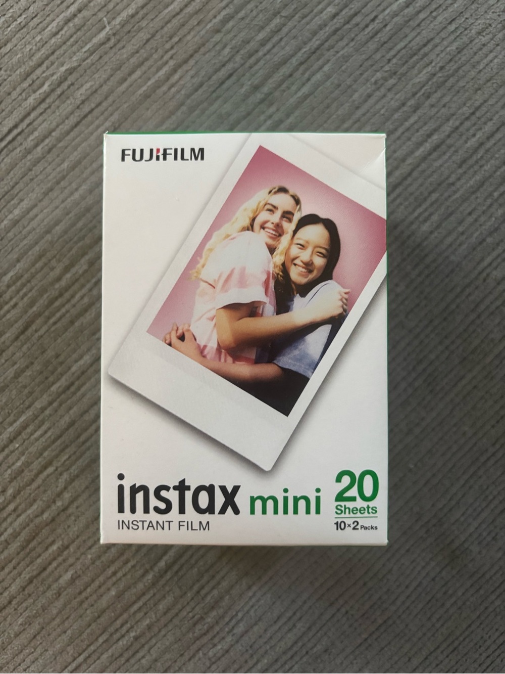 Fujifilm Instax Mini Instant Film Pack (White) - 20 Sheets